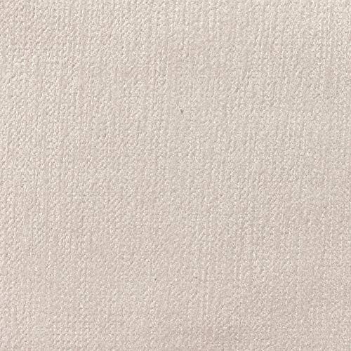 Kt KILOtela - Dekostoff, Polsterstoff, Möbel Bezugsstoff, Doppelseitiges Chenille, Polsterung für Stühle, Sofas, Möbel, 100 cm Länge x 280 cm Breite, Weiß von Kt KILOtela