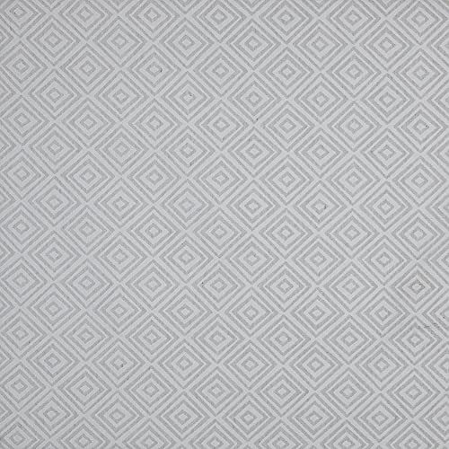 Kt KILOtela - Polsterstoff Meterware - Jacquard Gobelino - strapazierfähig Polsterkissen Kissen Deko - Breite 280 cm - Länge wählbar 50 in 50 cm | konzentrische Sechsecke - Grau, Ecru von Kt KILOtela
