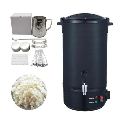 Wachsschmelzgerät für Kerzenherstellung 8L Kerzenschmelztiegel,Wachsschmelztopf, Kerze Schnelles Heizung Making Set,Elektrischer Wachsschmelzer für Erwachsene Kinder Duftkerze Machen DIY Geschenke Wachsschmelzgerät für Kerzenherstellung 8L Kerzenschmelztiegel,Wachsschmelztopf, Kerze Schnelles Heizung Making Set,Elektrischer Wachsschmelzer für Erwachsene Kinder Duftkerze Machen DIY Geschenke von Kuabiz