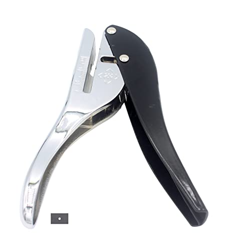 Kucaa Handstanzer, rund, robust, Metall, silberfarben, für Ausweise, PVC-Karten, Abzeichen, Fotos Kucaa Handstanzer, rund, robust, Metall, silberfarben, für Ausweise, PVC-Karten, Abzeichen, Fotos von Kucaa