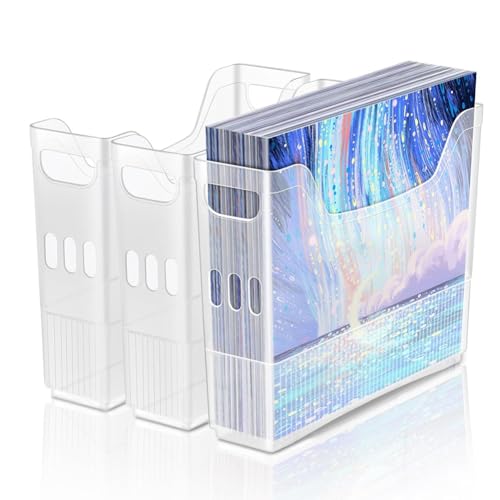 Kueohse 3-Teiliger Scrapbook-Papier-Organizer mit Rollen, 76,2 X 76,2 cm, Transparenter Kunststoff-Scrapbook-Papier-Organizer, Bastelaufbewahrung Kueohse 3-Teiliger Scrapbook-Papier-Organizer mit Rollen, 76,2 X 76,2 cm, Transparenter Kunststoff-Scrapbook-Papier-Organizer, Bastelaufbewahrung von Kueohse