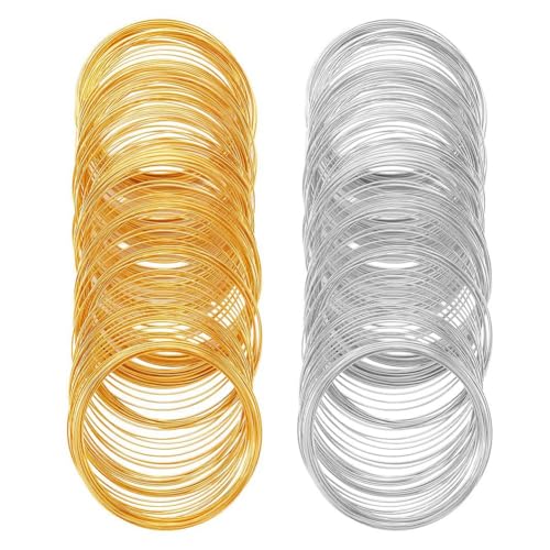 Kueohse 400 Loops Memory Wire Armband Bulk Schmuck Memory Wire Manschette Armreif Gold Silber Stahl Perlendrähte Kueohse 400 Loops Memory Wire Armband Bulk Schmuck Memory Wire Manschette Armreif Gold Silber Stahl Perlendrähte von Kueohse