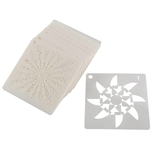 Kueohse 56 Pack Mandala Dot Malen Vorlagen Schablonen Perfekt für DIY Rock Malerei Kunst Projekte 3.6X3.6 9X9 Cm Kueohse 56 Pack Mandala Dot Malen Vorlagen Schablonen Perfekt für DIY Rock Malerei Kunst Projekte 3.6X3.6 9X9 Cm von Kueohse