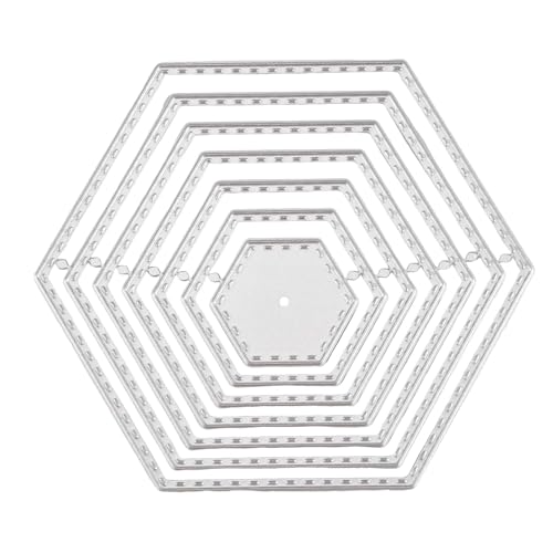 Kueohse 7 Stueck/Set Hexagon Spirale Stanzungen Stanzformen Schablonen DIY Scrapbooking Dekorative Papierkarten Vorlage Cut Stirbt Zubehoer Kueohse 7 Stueck/Set Hexagon Spirale Stanzungen Stanzformen Schablonen DIY Scrapbooking Dekorative Papierkarten Vorlage Cut Stirbt Zubehoer von Kueohse