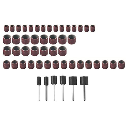 Kueohse Jumbo 51 Stücke Trommel Schleif Set - Passend Für - Inklusive Gummi Trommel Stock - 1/2, 3/8 und 1/4 Kueohse Jumbo 51 Stücke Trommel Schleif Set - Passend Für - Inklusive Gummi Trommel Stock - 1/2, 3/8 und 1/4 von Kueohse