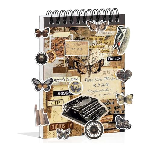 Kueohse Junk Journal Liefert Vintage -Aufkleber für Scrapbooking -Aufkleber Buch für Journaling D. Kueohse Junk Journal Liefert Vintage -Aufkleber für Scrapbooking -Aufkleber Buch für Journaling D. von Kueohse