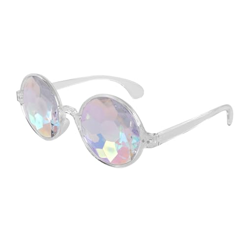 Kueohse Kaleidoskop rave Festival Party Sonnenbrille Beugte Linse-Transparent Kueohse Kaleidoskop rave Festival Party Sonnenbrille Beugte Linse-Transparent von Kueohse