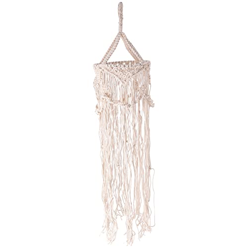 Kueohse Kronleuchter Boho Handgewebte Charm Makramee Wandbehang Kreative Home Bunk Home Dekoration Lampenschirm Mandala Kueohse Kronleuchter Boho Handgewebte Charm Makramee Wandbehang Kreative Home Bunk Home Dekoration Lampenschirm Mandala von Kueohse