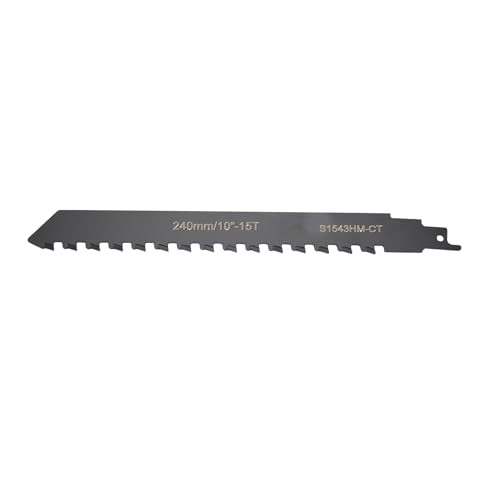 Kueohse SäBelsäGeblatt Hartmetall Wolframkarbid zum Schneiden Von PoröSem Beton, Faserzement, Ziegel 240 Mm/9,45 Kueohse SäBelsäGeblatt Hartmetall Wolframkarbid zum Schneiden Von PoröSem Beton, Faserzement, Ziegel 240 Mm/9,45 von Kueohse