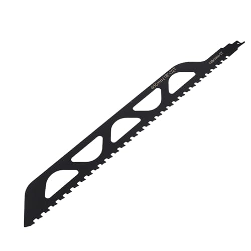 Kueohse SäBelsäGeblatt Hartmetall Wolframkarbid zum Schneiden Von PoröSem Beton, Faserzement, Ziegel 455 Mm/17,9 von Kueohse