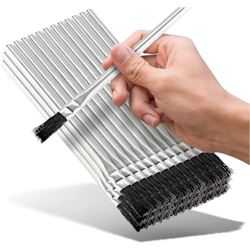 Kueohse Säurebürsten – 3/8 Rosshaar-Säureflussbürsten, Einweg-Leimbürsten für die Holzbearbeitung, Epoxidbürsten 48 Stück Kueohse Säurebürsten – 3/8 Rosshaar-Säureflussbürsten, Einweg-Leimbürsten für die Holzbearbeitung, Epoxidbürsten 48 Stück von Kueohse
