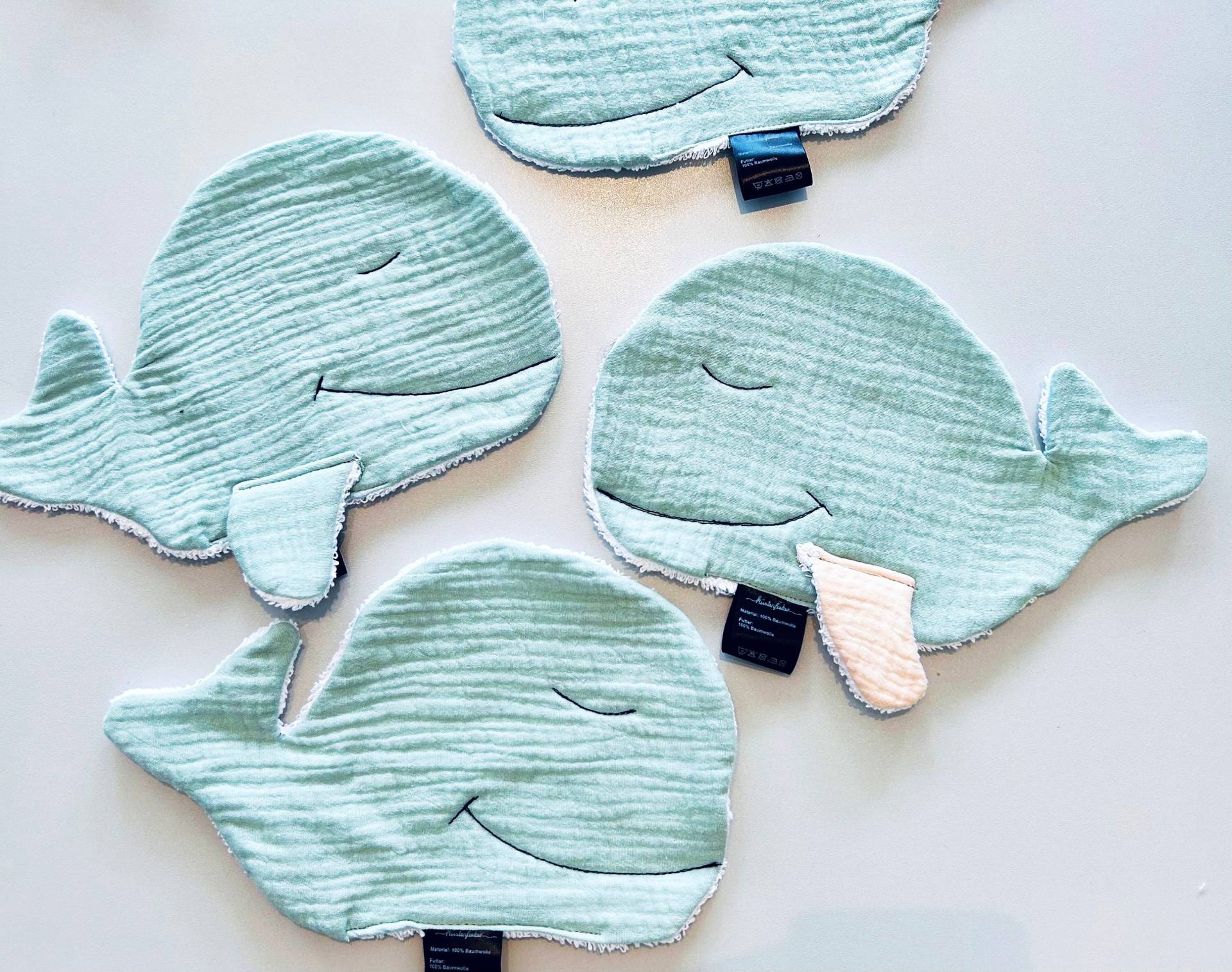Zauberhafte Musselin Waschlappen Für Babys Und Kinder in Verschiedenen Farben - Das Perfekte Geschenk Zur Geburt Zauberhafte Musselin Waschlappen Für Babys Und Kinder in Verschiedenen Farben - Das Perfekte Geschenk Zur Geburt von KuestenfieberDesign