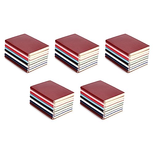 Kufughty Notizbuch, 5 x 6 Farben, zufällig, weicher Einband, PU-Leder, Notizbuch, Schreibtagebuch, 100 Seiten, liniert, Tagebuch, Buch Kufughty Notizbuch, 5 x 6 Farben, zufällig, weicher Einband, PU-Leder, Notizbuch, Schreibtagebuch, 100 Seiten, liniert, Tagebuch, Buch von Kufughty