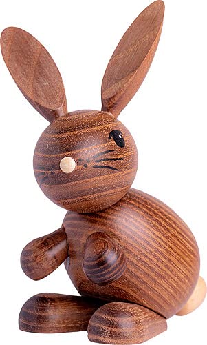 Kuhnert Drechslerei Osterdekoration/Osterhase „Henry“ stehend, Blick nach Links gerichtet, aus dunklem Holz, für EIN Bezauberndes Osterfest oder eine dauerhafte Dekoration, Holzkunst Made in Germany Kuhnert Drechslerei Osterdekoration/Osterhase „Henry“ stehend, Blick nach Links gerichtet, aus dunklem Holz, für EIN Bezauberndes Osterfest oder eine dauerhafte Dekoration, Holzkunst Made in Germany von Kuhnert