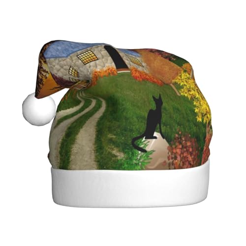 Kuilepa Weihnachtsmütze, Weihnachtsmannmütze, Weihnachtsmannmütze für Erwachsene, verdickte Weihnachtsmannmützen für Weihnachten, Neujahr, Urlaub, Partyzubehör von Kuilepa