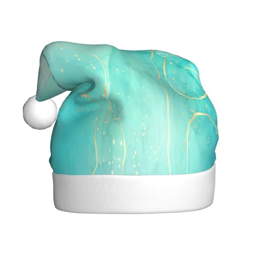 Kuilepa Weihnachtsmütze, Weihnachtsmannmütze, Weihnachtsmütze für Erwachsene, verdickte Weihnachtsmannmützen für Weihnachten, Neujahr, Urlaub, Partyzubehör von Kuilepa