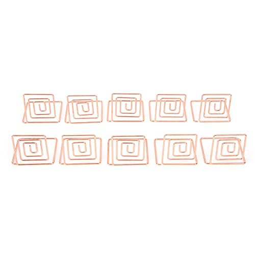 10pcs Mini Place -Kartenhalter, Visitenkartenhalter Bild Ständer Tabelle Nummer für Hochzeitstag Party (Kukelaranjbh-13) von Kukyller