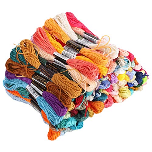 150pcs Stickereifhread, mehrfarbige Sticksui -Flossstich -Faden -Kreuzstich -Baumwollnähte zum Nähen von Handwerksfäden 150pcs Stickereifhread, mehrfarbige Sticksui -Flossstich -Faden -Kreuzstich -Baumwollnähte zum Nähen von Handwerksfäden von Kukyller