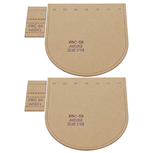 2 Sets klares Acryl -Brieftaschenmuster Schablone Vorlage, Leder -Acrylvorlage Ledermuster 2 Sets klares Acryl -Brieftaschenmuster Schablone Vorlage, Leder -Acrylvorlage Ledermuster von Kukyller