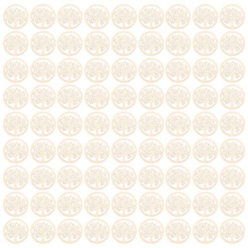 48pcs 2in runde Holzscheiben für Handwerk, Strahlschnitzer hohl Holzbaum des Lebens für Wandkunstdekoration Halskette Ohrring DIY Handwerk Urlaub Dekoration Ornamente Handwerk 48pcs 2in runde Holzscheiben für Handwerk, Strahlschnitzer hohl Holzbaum des Lebens für Wandkunstdekoration Halskette Ohrring DIY Handwerk Urlaub Dekoration Ornamente Handwerk von Kukyller