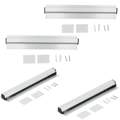 Kukyller 4 PCs Restaurant -Tickethalterin, Aluminium -Bestätigungs -Ticketregal Wallmounted Ticket Rack für Kitchen Restaurant (30CM) von Kukyller