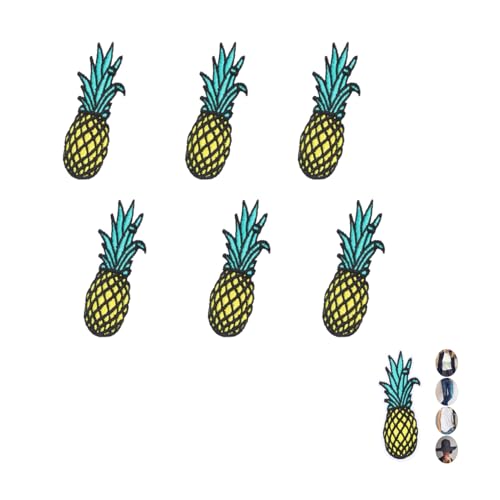 Kukyller 6pcs bestickte Patch Ananas geformte Seweisen auf Patch Applique für Kleidung Kleid Hut Jeans Kukyller 6pcs bestickte Patch Ananas geformte Seweisen auf Patch Applique für Kleidung Kleid Hut Jeans von Kukyller