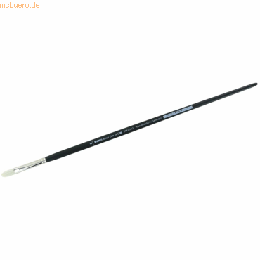 12 x Kum Künstlerpinsel Black Line Brush oval cat Gr. 8 von Kum