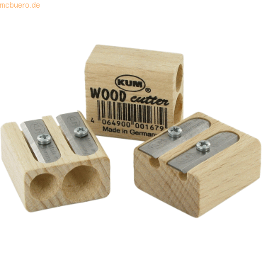 24 x Kum Doppelspitzer Wood 2 Holz Blister von Kum