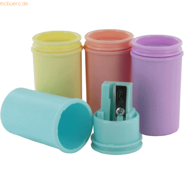 50 x Kum Spitzdose 1870 K1 Mini Jar Pastell farbig sortiert von Kum