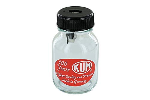 KUM 106.47.11 - Spitzer mit Glasbehälter, Glas Bottle M1, 1 Stück von Kum