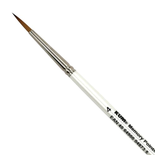 KUM 511.38.11 - Memory Point Brushes RS, MemTip Pin RS 4", runde Spitze, 1 Stück von Kum