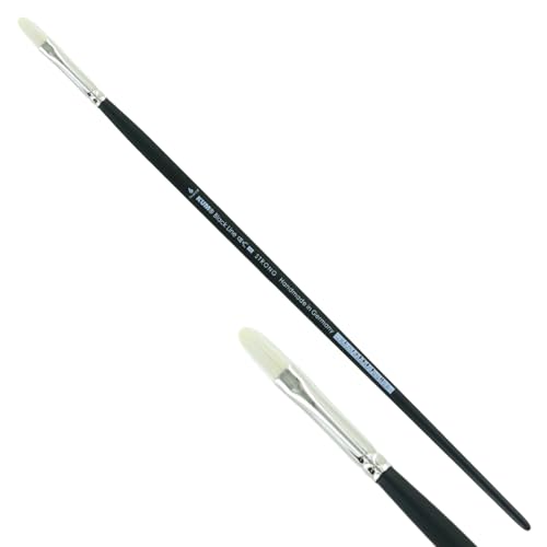 KUM 5122911 - Acryl- und Ölpinsel Black Line, Katzenzunge, Größe 6, für Künstler, Künstlerpinsel, Künstlerbedarf KUM 5122911 - Acryl- und Ölpinsel Black Line, Katzenzunge, Größe 6, für Künstler, Künstlerpinsel, Künstlerbedarf von Kum