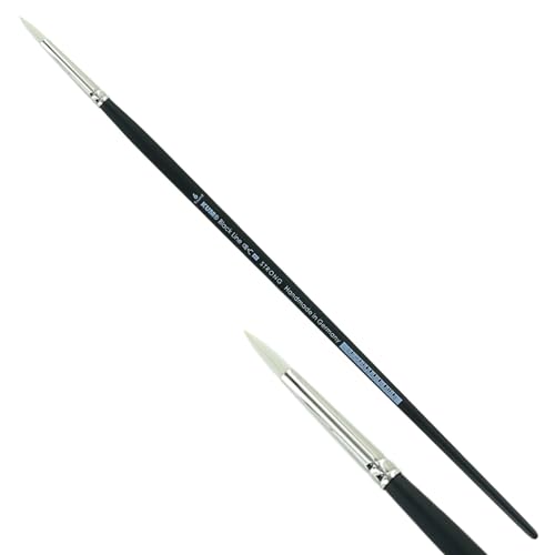KUM 5123911 - Acryl- und Ölpinsel Black Line, Rund, Größe 6, für Künstler, Künstlerpinsel, Künstlerbedarf KUM 5123911 - Acryl- und Ölpinsel Black Line, Rund, Größe 6, für Künstler, Künstlerpinsel, Künstlerbedarf von Kum