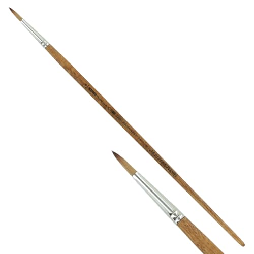 KUM 5124811 - Acryl- und Ölpinsel Wood Line, Rund, Größe 6, für Künstler, Künstlerpinsel, Künstlerbedarf KUM 5124811 - Acryl- und Ölpinsel Wood Line, Rund, Größe 6, für Künstler, Künstlerpinsel, Künstlerbedarf von Kum