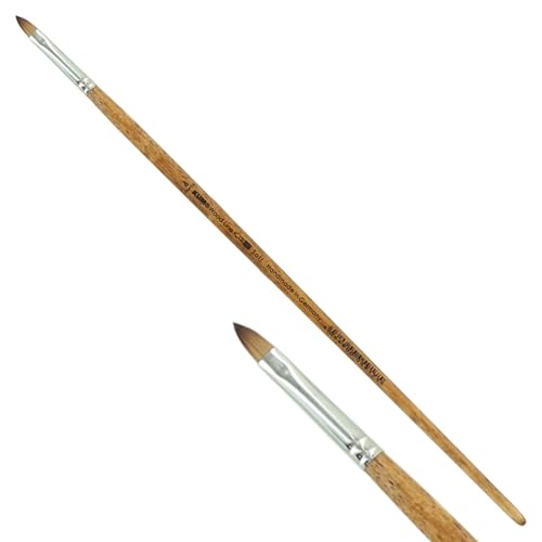 KUM 5126411 - Acryl- und Ölpinsel Wood Line, Katzenzunge, Größe 6, für Künstler, Künstlerpinsel, Künstlerbedarf KUM 5126411 - Acryl- und Ölpinsel Wood Line, Katzenzunge, Größe 6, für Künstler, Künstlerpinsel, Künstlerbedarf von Kum