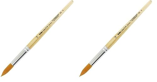 KUM 514.21.19 - Synthetik Pinsel Spitz, School & Art RS 14", 1 Stück (Packung mit 2) von Kum