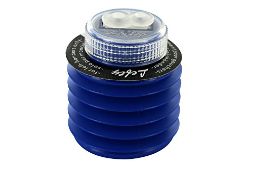 KUM AZ105.26.19-B - Anspitzer mit Behälter 442M2 Softie Lefty B, für Linkshänder, Schraubdeckel, blau, 1 Stück von Kum