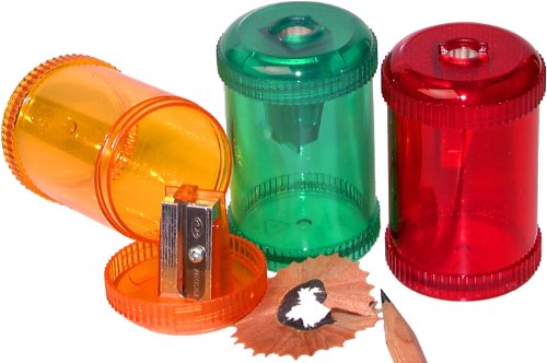 Kum 103.06.31 Magnesium Alloy 1-Hole Steel Blade Barrel Pencil Sharpeners with Waste Container, Colors Vary Kum 103.06.31 Magnesium Alloy 1-Hole Steel Blade Barrel Pencil Sharpeners with Waste Container, Colors Vary von Kum