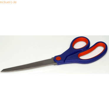 Kum Schere 25S 25 cm blau/orange von Kum