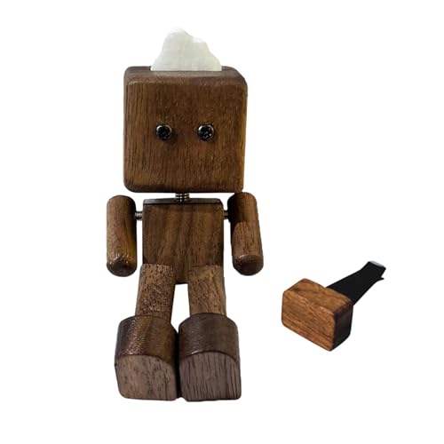 Kuntesetty Holzfigur Armaturenbrett Zubehör Schreibtischdekoration Sammlerfigur Holzmännchen mit Lustigen Schlenkerbeinen für Auto Innenraum Büro Und Als Geschen, Nussbaum Kuntesetty Holzfigur Armaturenbrett Zubehör Schreibtischdekoration Sammlerfigur Holzmännchen mit Lustigen Schlenkerbeinen für Auto Innenraum Büro Und Als Geschen, Nussbaum von Kuntesetty