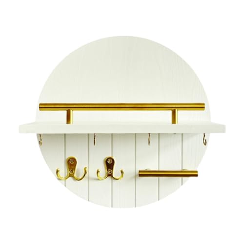 Kuntesetty Schlüsselbrett mit Integrierter Briefablage Und Wandhaken Als Multifunktionales Schlüsselregal Und Wandorganizer Aus Holz für Den Eingang Die Diele Un, Style E Kuntesetty Schlüsselbrett mit Integrierter Briefablage Und Wandhaken Als Multifunktionales Schlüsselregal Und Wandorganizer Aus Holz für Den Eingang Die Diele Un, Style E von Kuntesetty