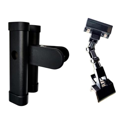Kuntesetty Staffelei Pinselclip mit Drehbarem Papierkopierclip, Praktischer Ersatz, Tragbar, Professionell, Einfach zu Installierender Trommelstockhalter von Kuntesetty