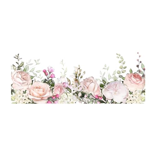 Kuntesetty Wandaufkleber mit Blumenmotiv für Wohnzimmer, Küche, Büro Und Kinderzimmer Kuntesetty Wandaufkleber mit Blumenmotiv für Wohnzimmer, Küche, Büro Und Kinderzimmer von Kuntesetty
