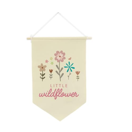 Kuntesetty Wimpel mit Blumenmotiv, Wanddeko, für Kinderzimmer Und Schlafzimmer Kuntesetty Wimpel mit Blumenmotiv, Wanddeko, für Kinderzimmer Und Schlafzimmer von Kuntesetty