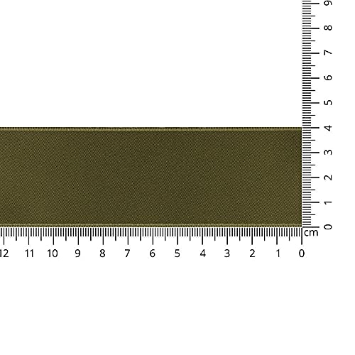 Kuny 22355-0040-0874 Satinband, 100Prozent Polyester, 0874 Grün, 25 m x 40 mm von Kuny