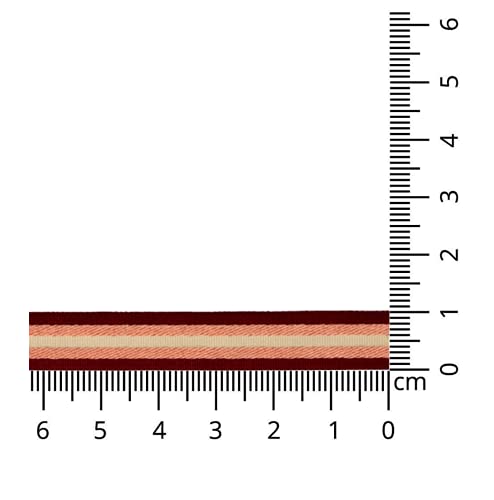 Kuny 30188-0010-0004 Band, 0004 Rot/Rosa, 20 m x 10 mm von Kuny