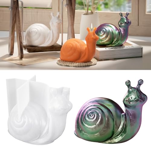 3D-Schnecken-Silikonform aus Kunstharz, niedliche Schnecke, Kerzen, große Schnecke, Epoxidharz, Gießform, DIY-Tier-Silikonform für Bastelarbeiten, Seife, Heimdekoration, handgemachte 3D-Schnecken-Silikonform aus Kunstharz, niedliche Schnecke, Kerzen, große Schnecke, Epoxidharz, Gießform, DIY-Tier-Silikonform für Bastelarbeiten, Seife, Heimdekoration, handgemachte von Kunyeah
