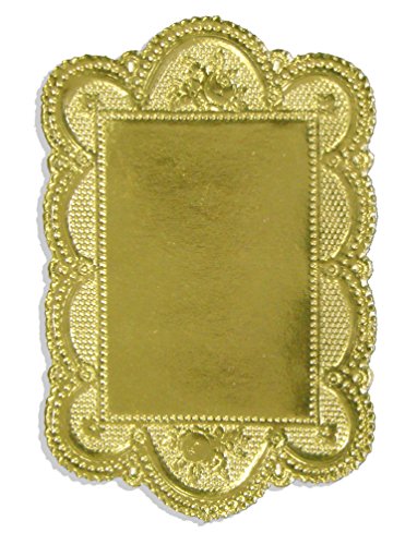 Kunze A061100011 Rahmen, 5.5 x 8.5 cm, Geprägtes Papier, Gold von Kunze
