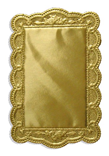 Kunze A061101011 Rahmen, 6.5 x 10 cm, Geprägtes Papier, Gold von Kunze