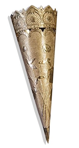 Kunze A061251011 Spitztüte Cornucopia, 2 Stück, Kaschiertes Papier, Gold, 26.5 x 17 x 0.05 cm Kunze A061251011 Spitztüte Cornucopia, 2 Stück, Kaschiertes Papier, Gold, 26.5 x 17 x 0.05 cm von Kunze